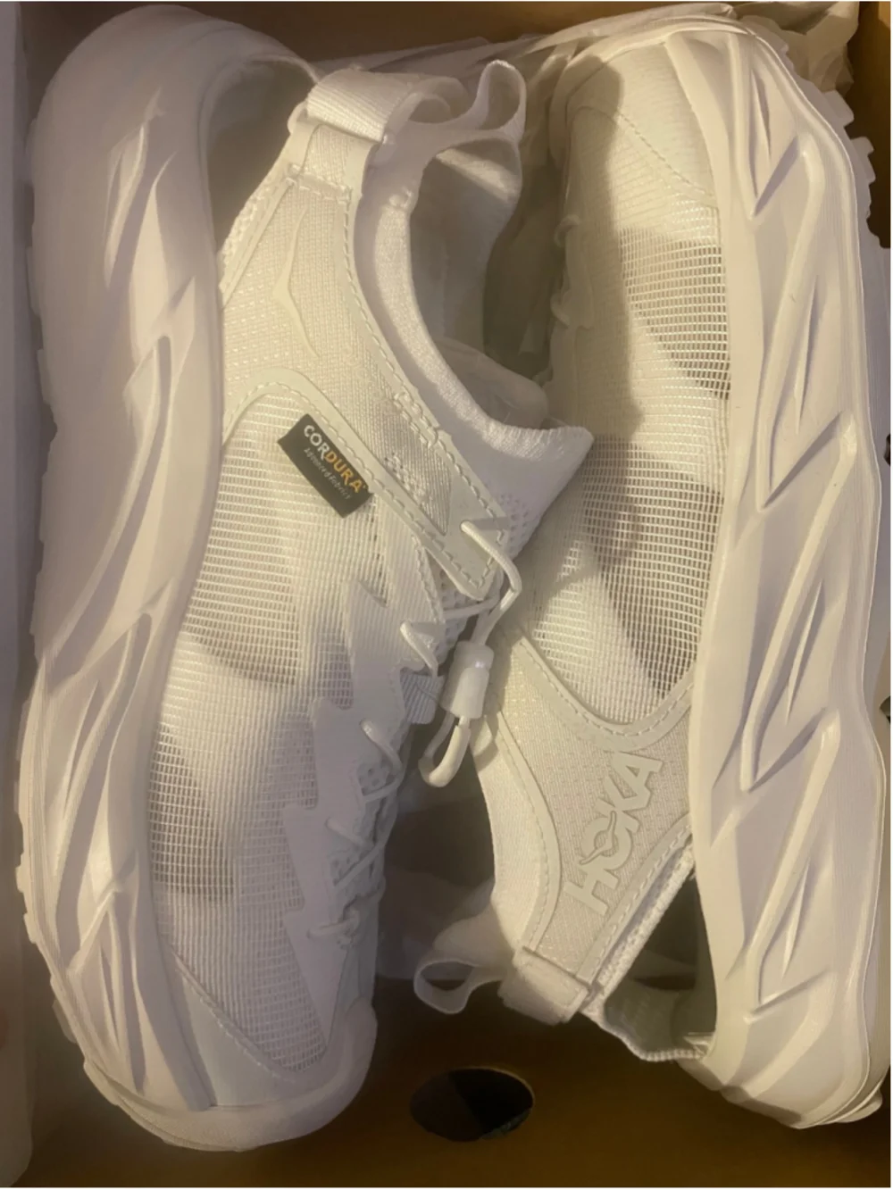 HOKA Hopara 2 Men's White Hiking Water Shoe Size 13D NWT